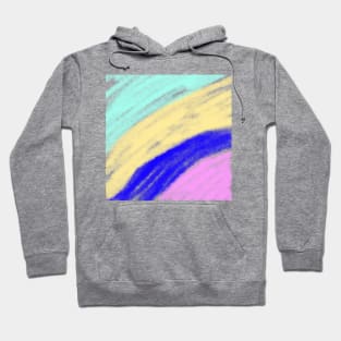 Colorful watercolor abstract texture art Hoodie